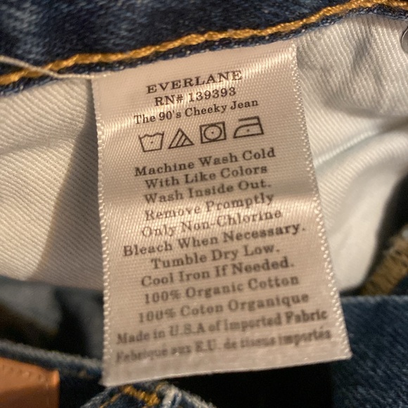 Everlane The 90’s Cheeky Jean No Stretch Ankle  in Northridge SZ 26 NEW - Picture 12 of 14